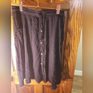 Black lularoe marsha skirt